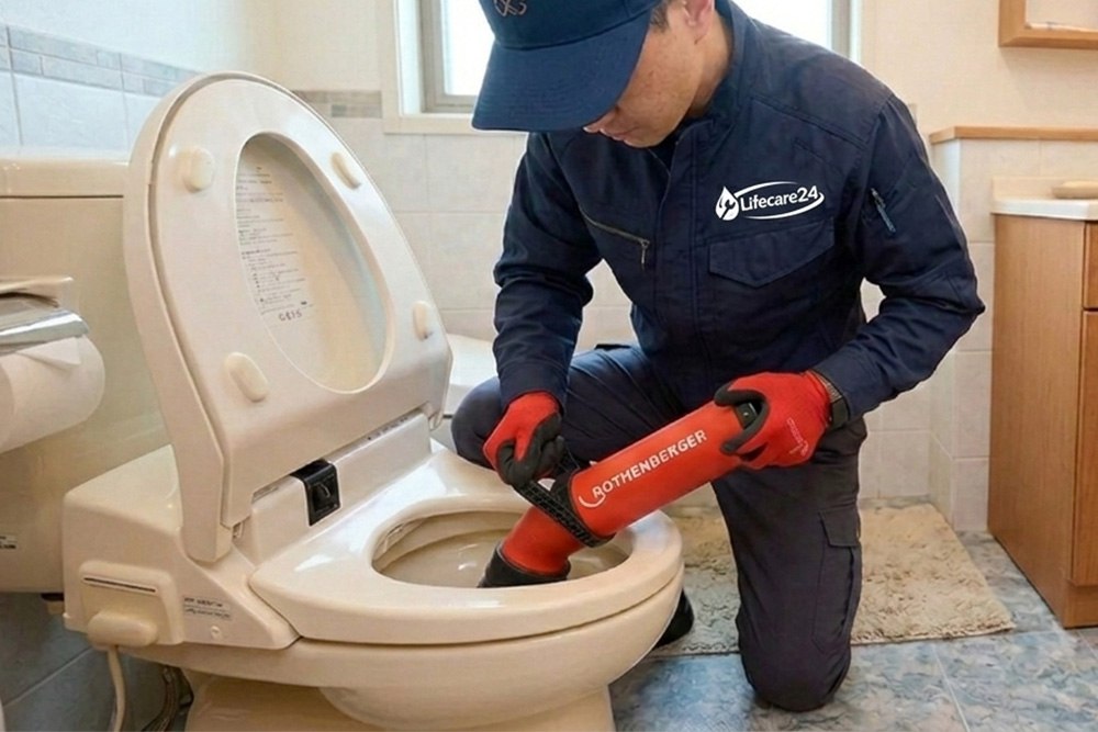 トイレ詰まり修理